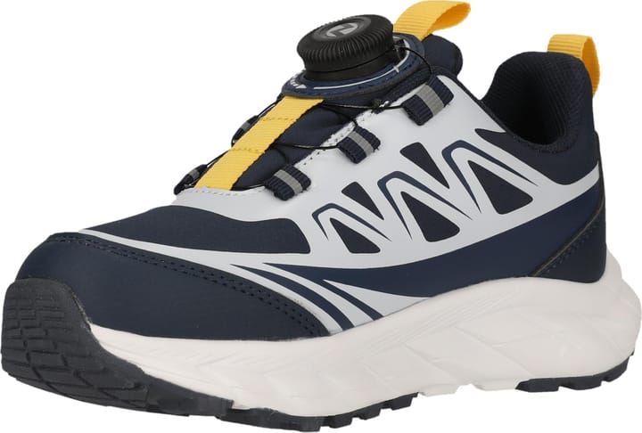 ZigZag Kids' Nuovo Q-Lock Shoe Waterproof Navy Zig Zag