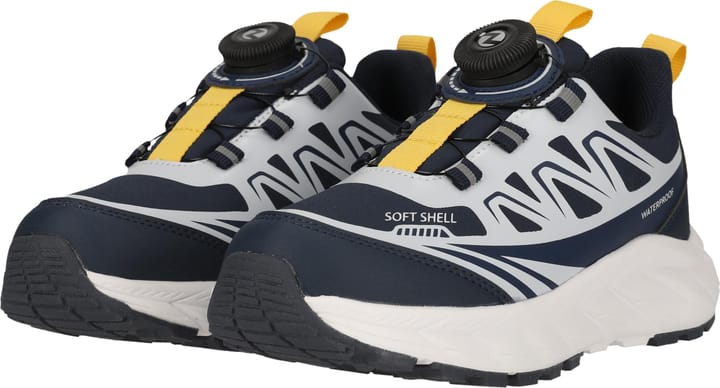 ZigZag Kids' Nuovo Q-Lock Shoe Waterproof Navy Zig Zag