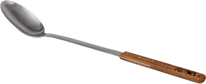 Petromax Serving Spoon 50 cm Stainless Steel/Wooden Handle Petromax