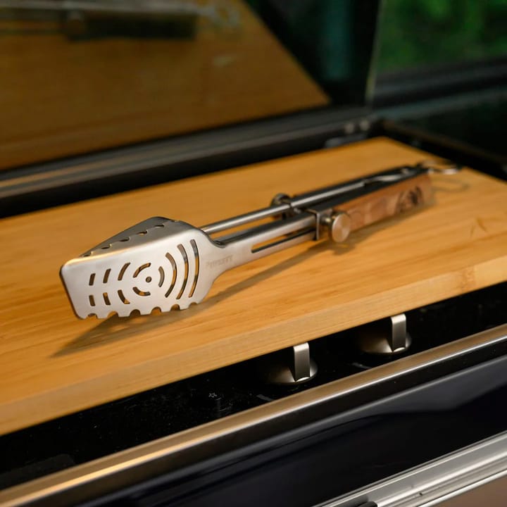 Petromax Barbecue Tongs Telescopic Stainless Steel/Wood Petromax