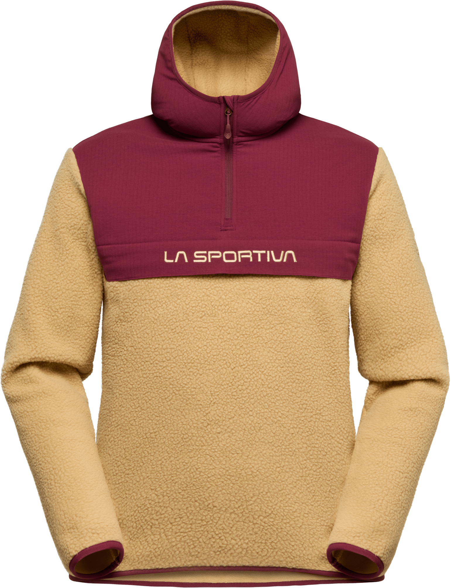 La Sportiva Men's Guidance Sherpa Hoody Sandstone/Redwood
