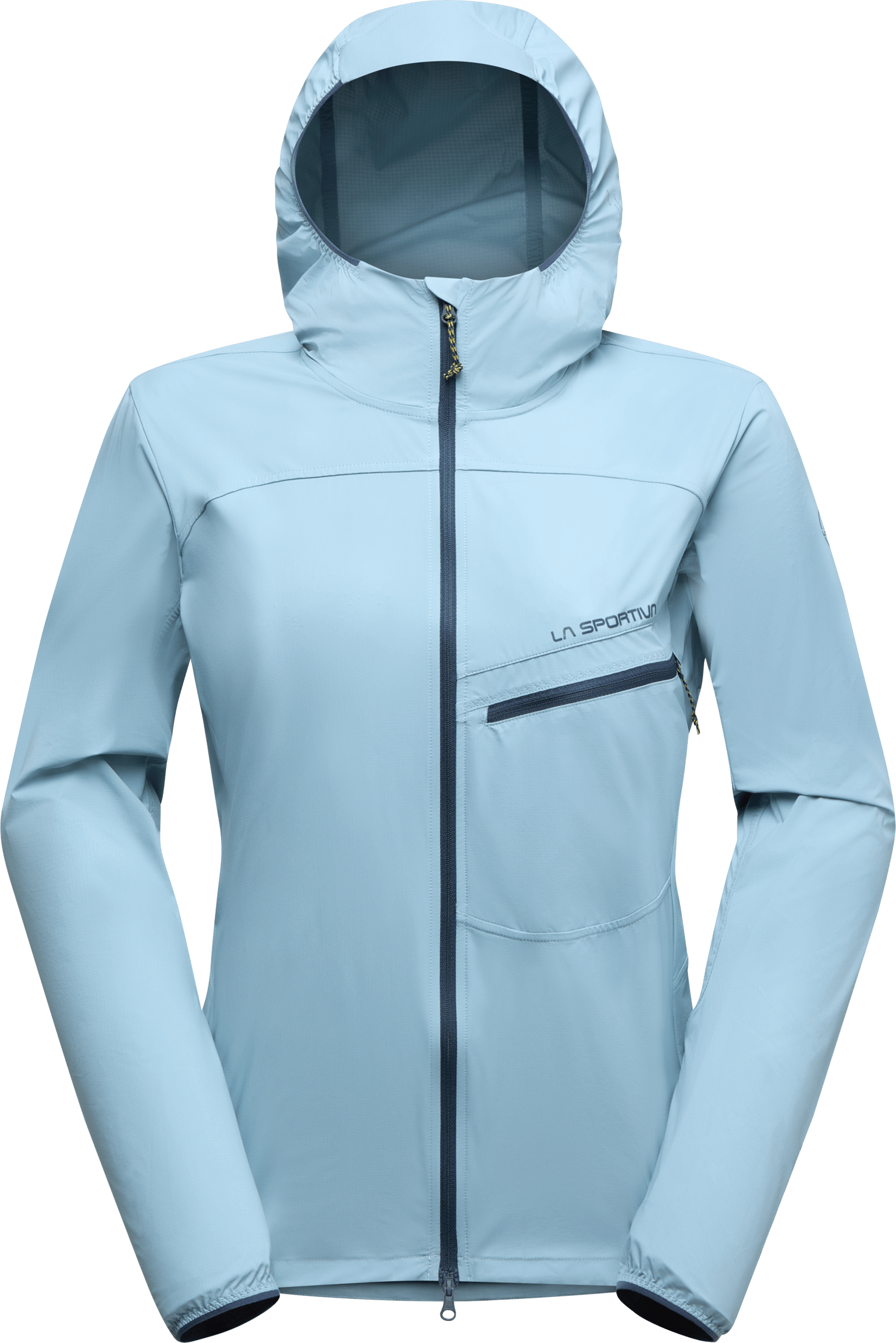 La Sportiva Women's Freeway Wind Jacket Limestone/Night Sky
