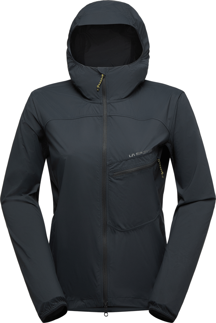 La Sportiva Women's Freeway Wind Jacket Black/Onyx La Sportiva
