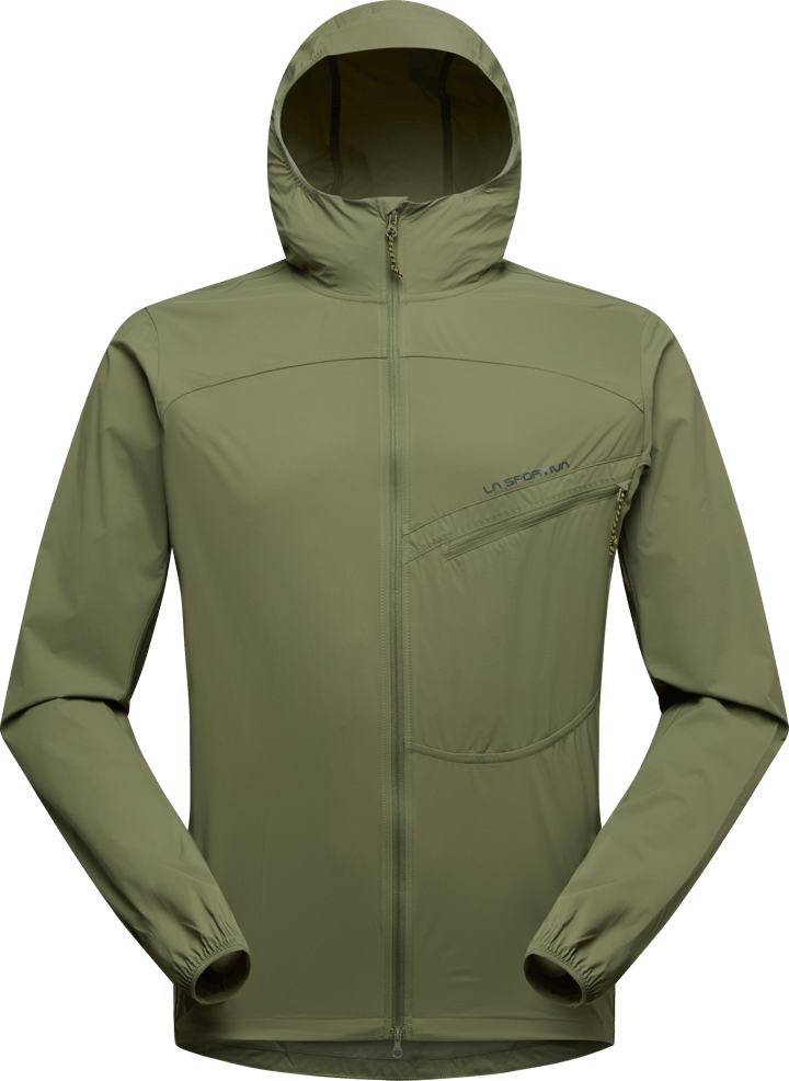 La Sportiva Men's Freeway Wind Jacket Cypress/Night Sky La Sportiva