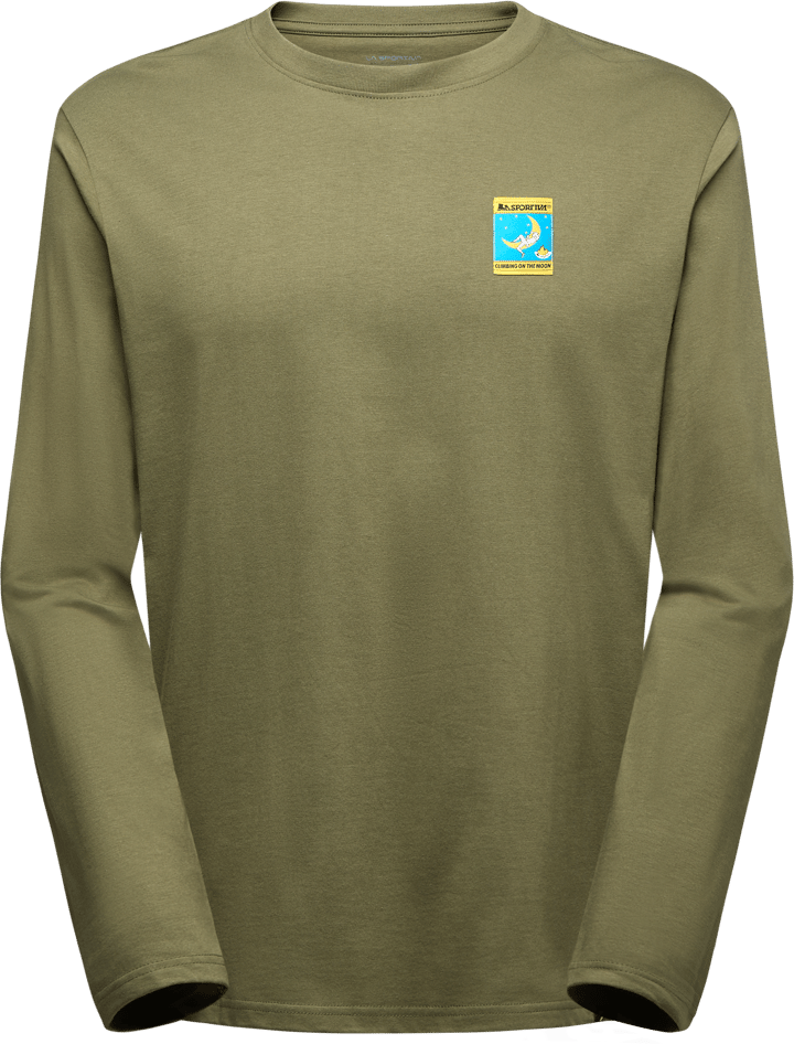 La Sportiva Men's Moon Climb Long Sleeve Cypress/Night Sky La Sportiva