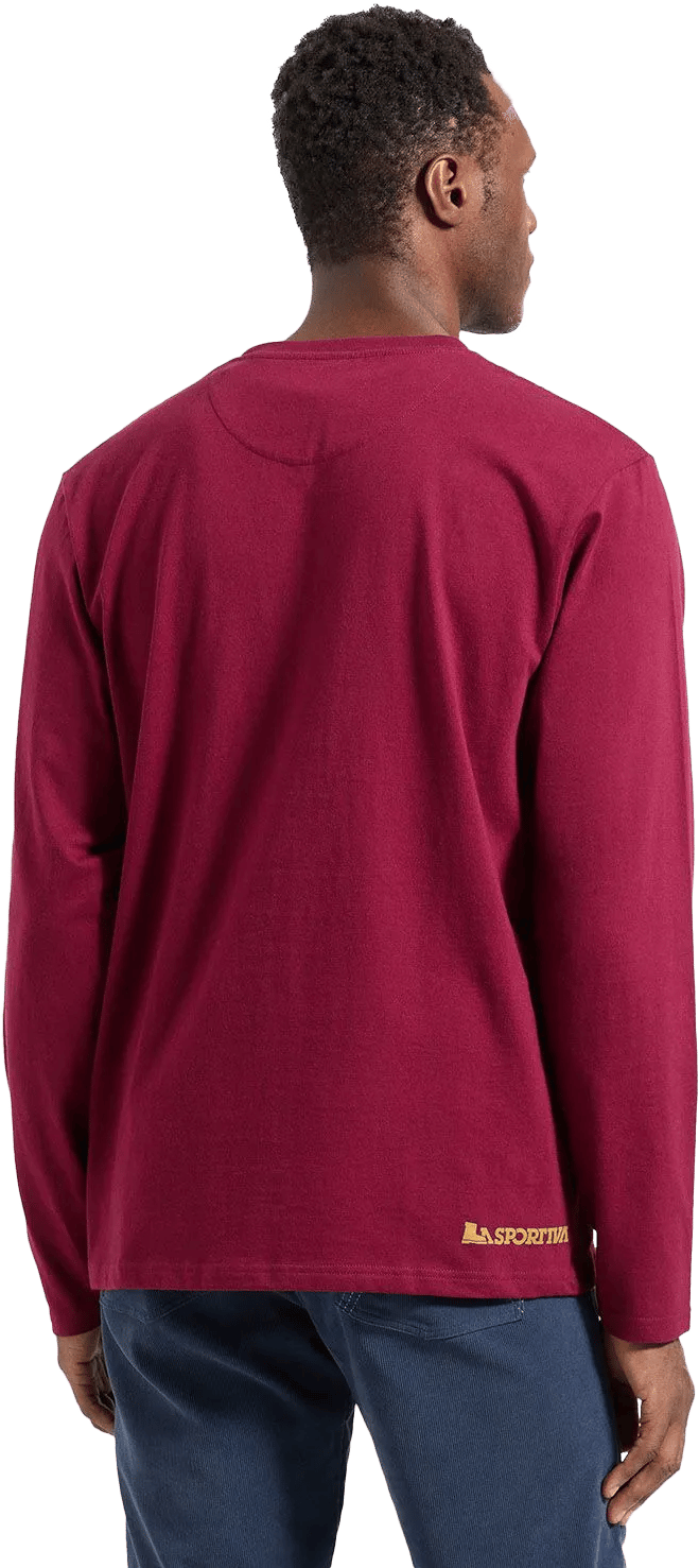 La Sportiva Men's Moon Climb Long Sleeve Redwood La Sportiva La Sportiva Men's Moon Climb Long Sleeve Redwood La Sportiva
