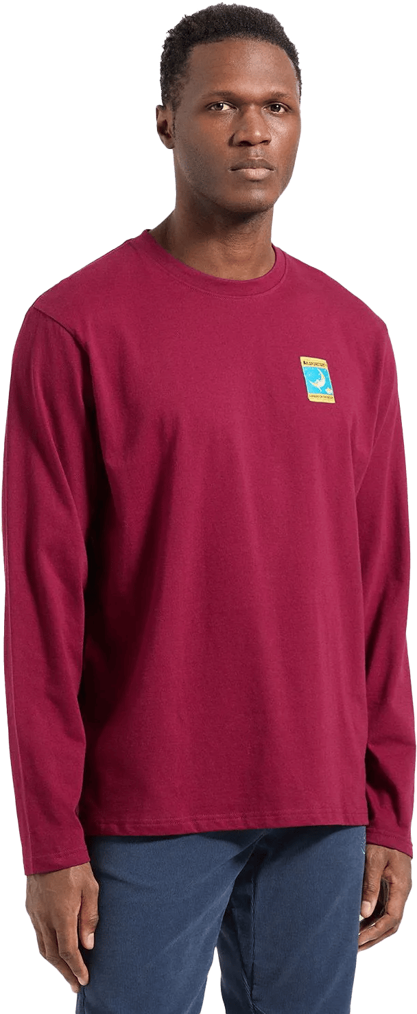 La Sportiva Men's Moon Climb Long Sleeve Redwood La Sportiva La Sportiva Men's Moon Climb Long Sleeve Redwood La Sportiva