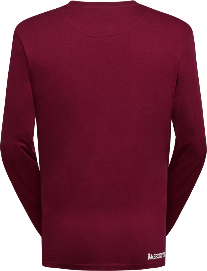 La Sportiva Men's Moon Climb Long Sleeve Redwood/Chalk La Sportiva