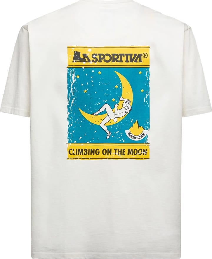 La Sportiva Men's Moon Climb T-Shirt Chalk La Sportiva