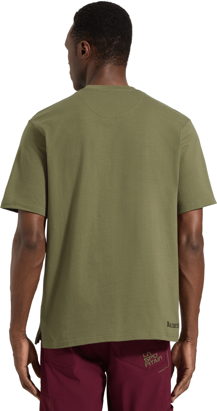 La Sportiva Men's Moon Patch T-Shirt Cypress La Sportiva