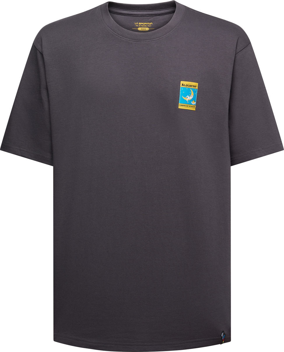 La Sportiva Men's Moon Patch T-Shirt Onyx Lyhythihaiset paidat L