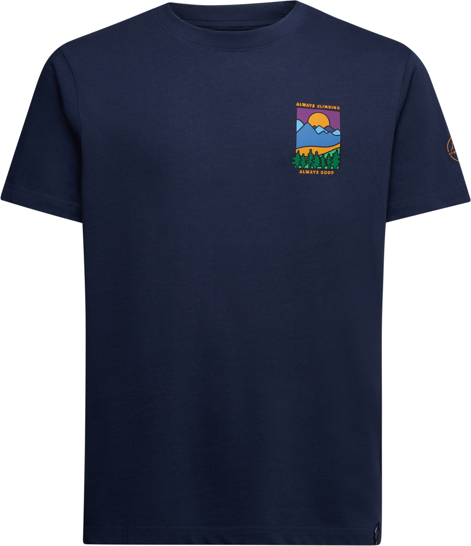 La Sportiva Men's Always Climbing T-Shirt Night Sky