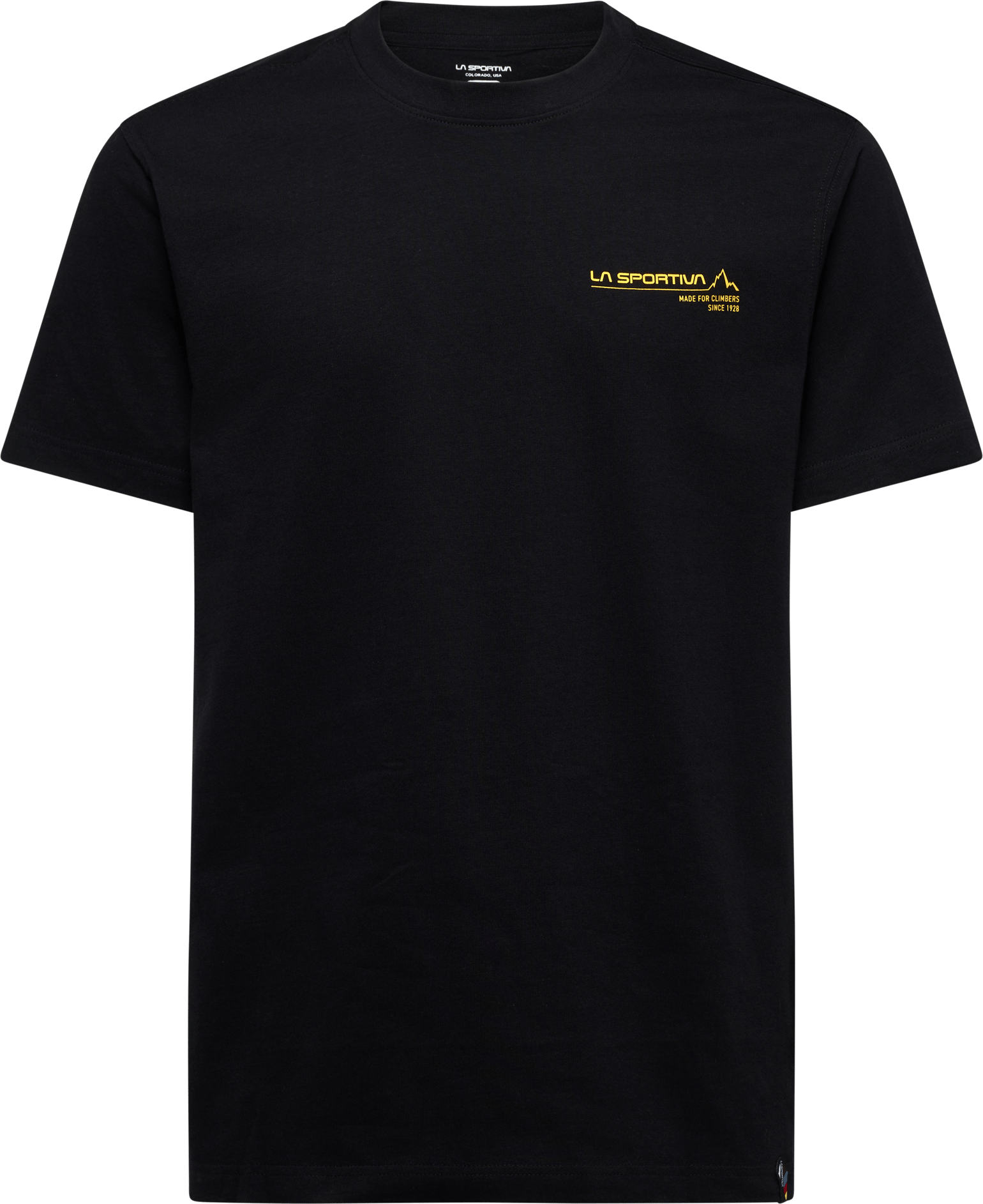 La Sportiva Men's Since 1928 T-Shirt Black/Yellow