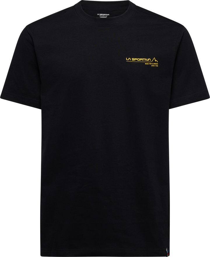 La Sportiva Men's Since 1928 T-Shirt Black/Yellow La Sportiva