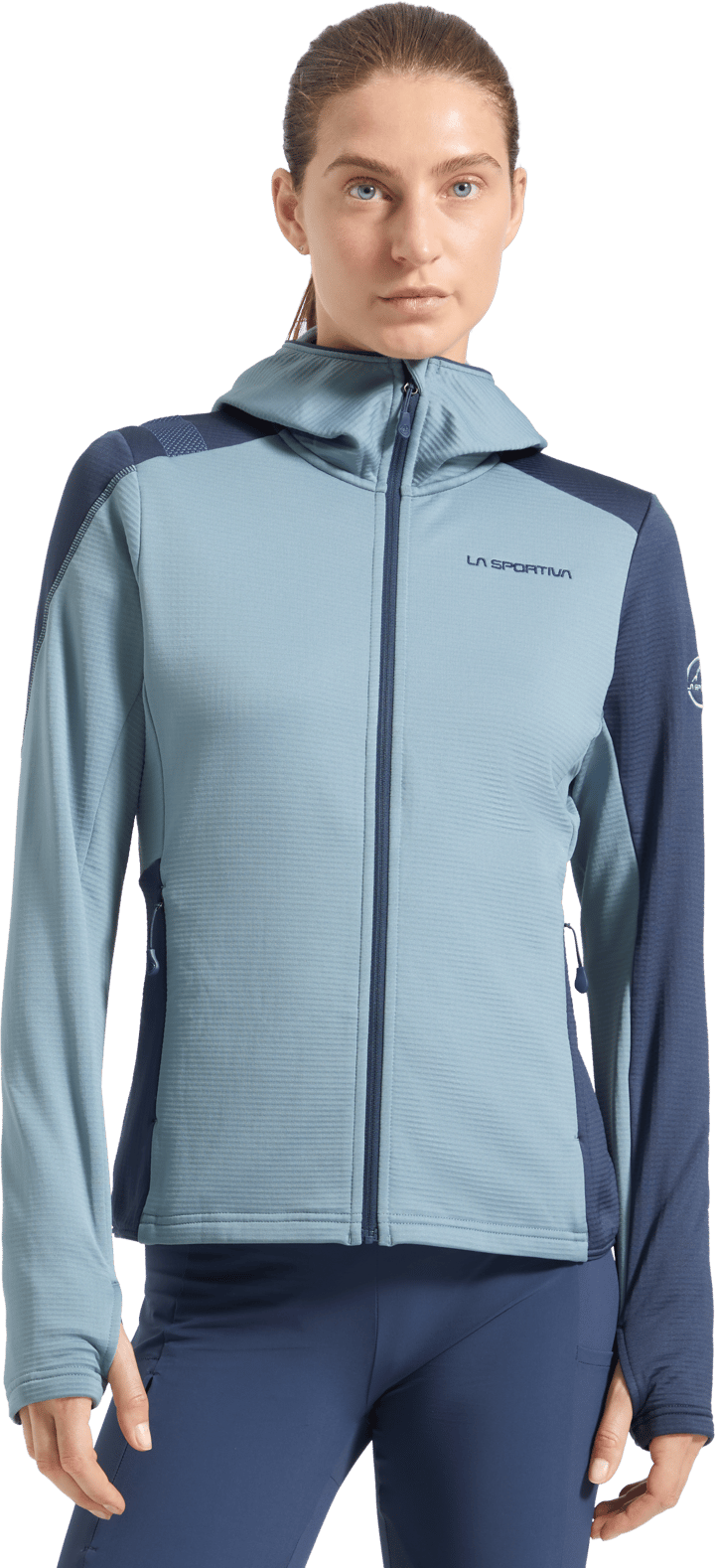 La Sportiva Women's Chill Thermal Hoody Limestone/Night Sky La Sportiva