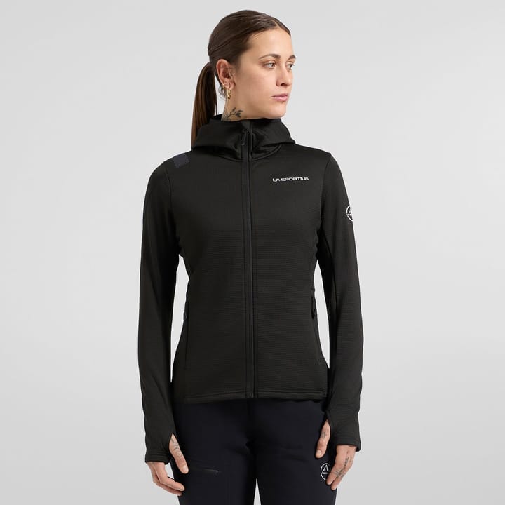 La Sportiva Women's Chill Thermal Hoody Black/Chalk La Sportiva