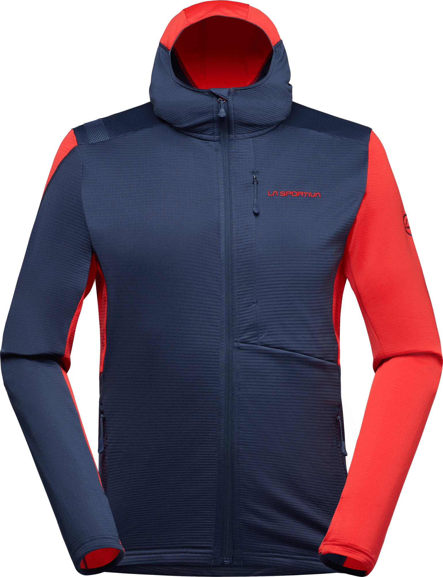 La Sportiva Men's Chill Thermal Hoody Night Sky/Mountain Red