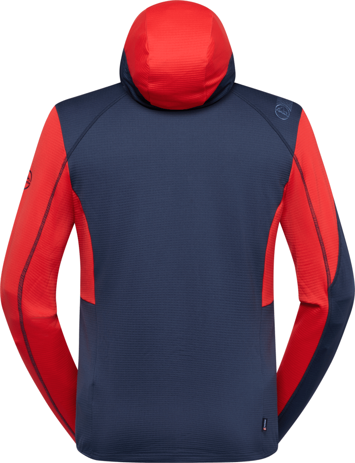 La Sportiva Men's Chill Thermal Hoody Night Sky/Mountain Red La Sportiva