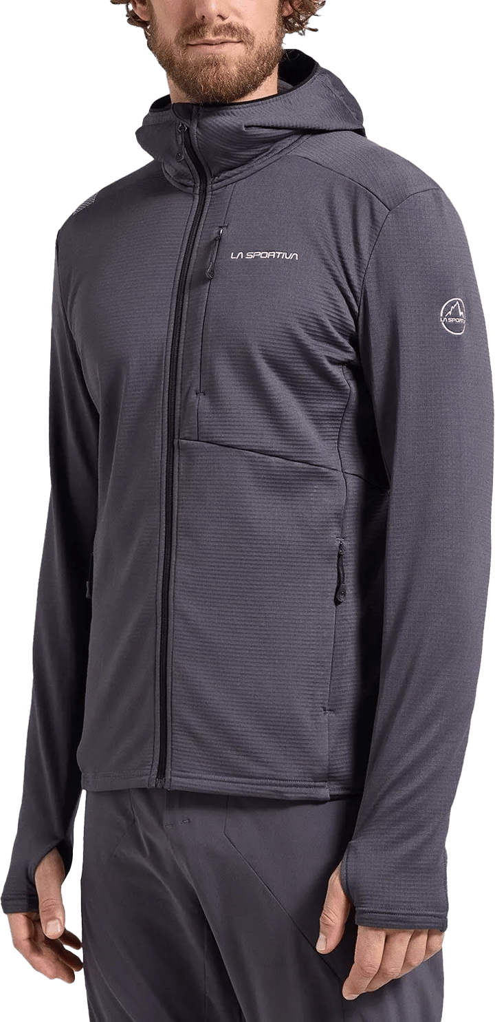 La Sportiva Men's Chill Thermal Hoody Onyx/Chalk La Sportiva La Sportiva Men's Chill Thermal Hoody Onyx/Chalk La Sportiva