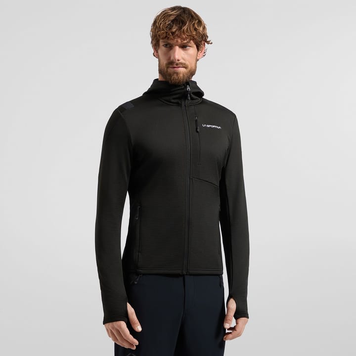 La Sportiva Men's Chill Thermal Hoody Black/Chalk La Sportiva