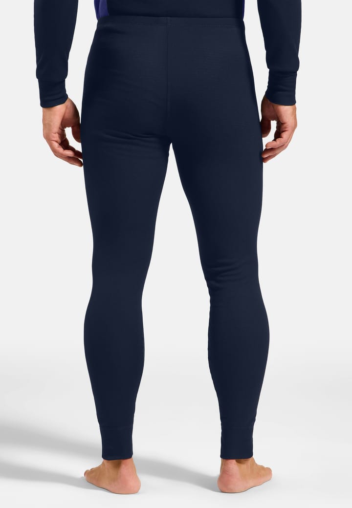 Odlo Men's Odlo Active Warm Base Layer Set Dark Sapphire - Skipper Blue Odlo