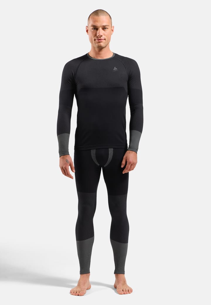 Odlo Men's Odlo Fundamentals Performance Warm Set Long Black Odlo