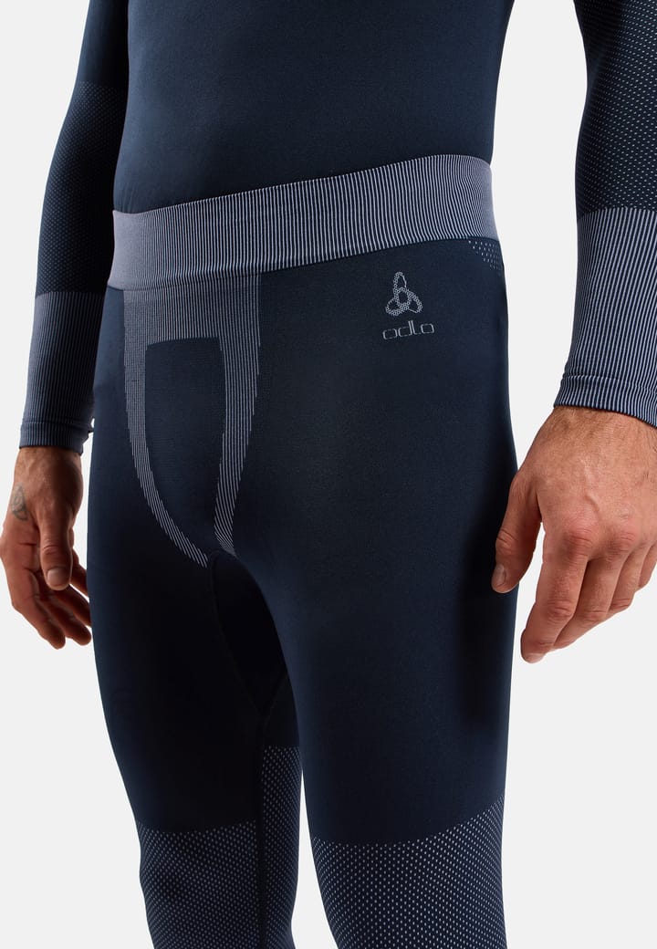 Odlo Men's Odlo Fundamentals Performance Warm Set Long Dark Sapphire Odlo