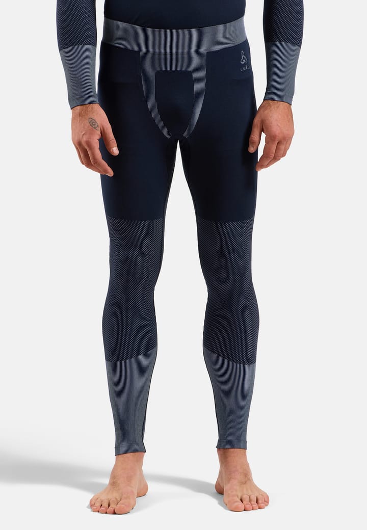 Odlo Men's Odlo Fundamentals Performance Warm Set Long Dark Sapphire Odlo
