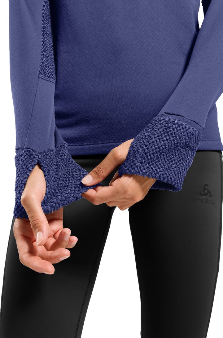 Odlo Women's Odlo X-Alp Mid Layer Hoody Skipper Blue Odlo