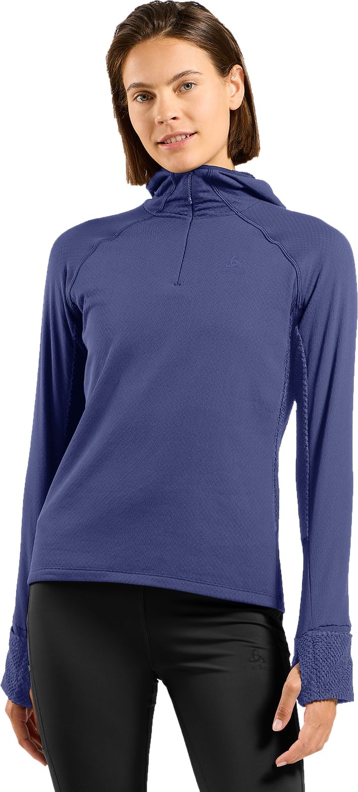 Odlo Women's Odlo X-Alp Mid Layer Hoody Skipper Blue Odlo