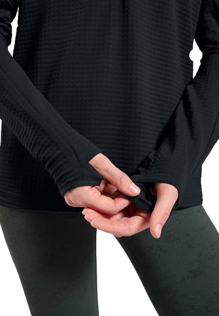Odlo Women's Odlo Essential Thermal Mid Layer 1/2 Zip Black Odlo