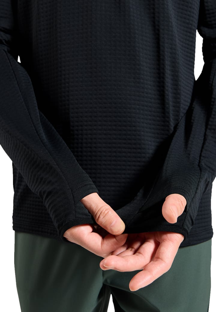 Odlo Men's Odlo Essential Thermal Mid Layer 1/2 Zip  Black Odlo