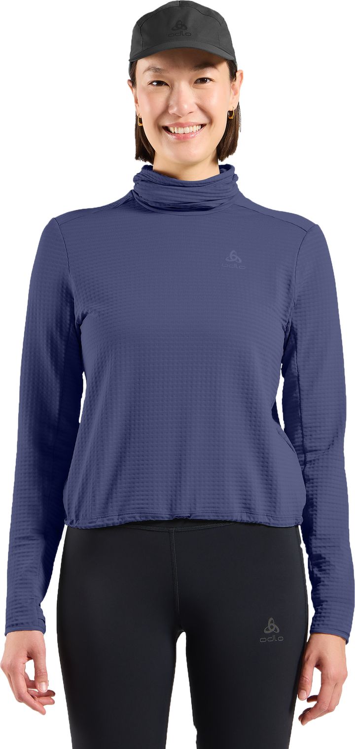 Odlo Women's Odlo Essential Thermal Mid Layer Skipper Blue Odlo