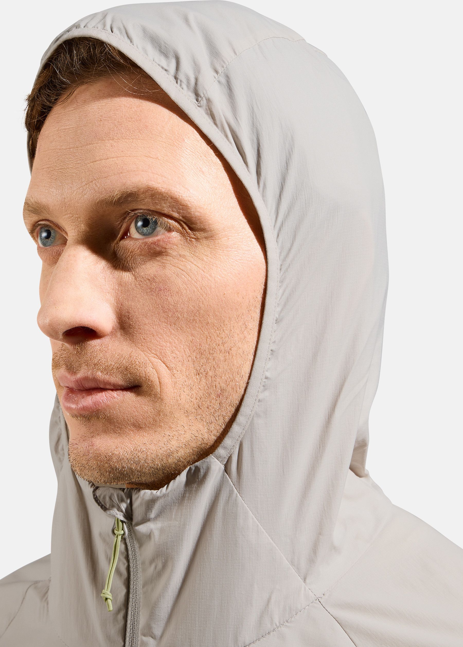 Odlo Men's The Essentials Windbreaker Silver Cloud | Buy Odlo