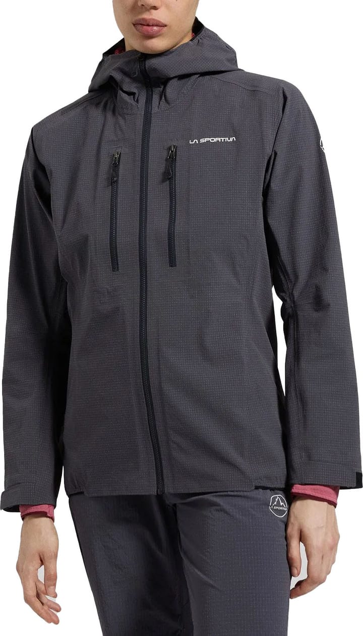 La Sportiva Women's Helixir Shell Jacket Onyx/chalk La Sportiva