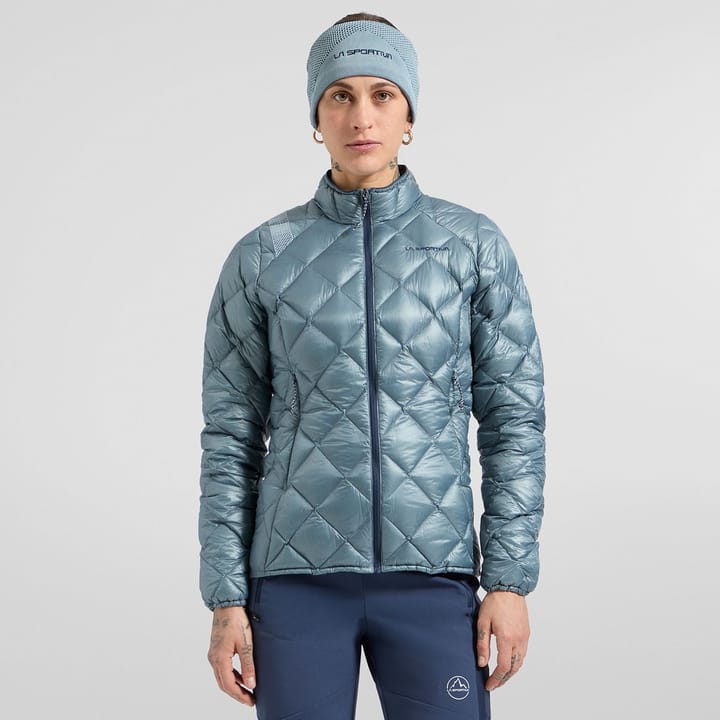 La Sportiva Women's Lumina 100 Down Jacket Limestone/Night Sky La Sportiva