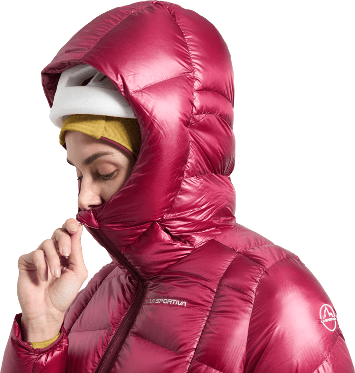 La Sportiva Women's Supercouloir Down Parka Redwood La Sportiva
