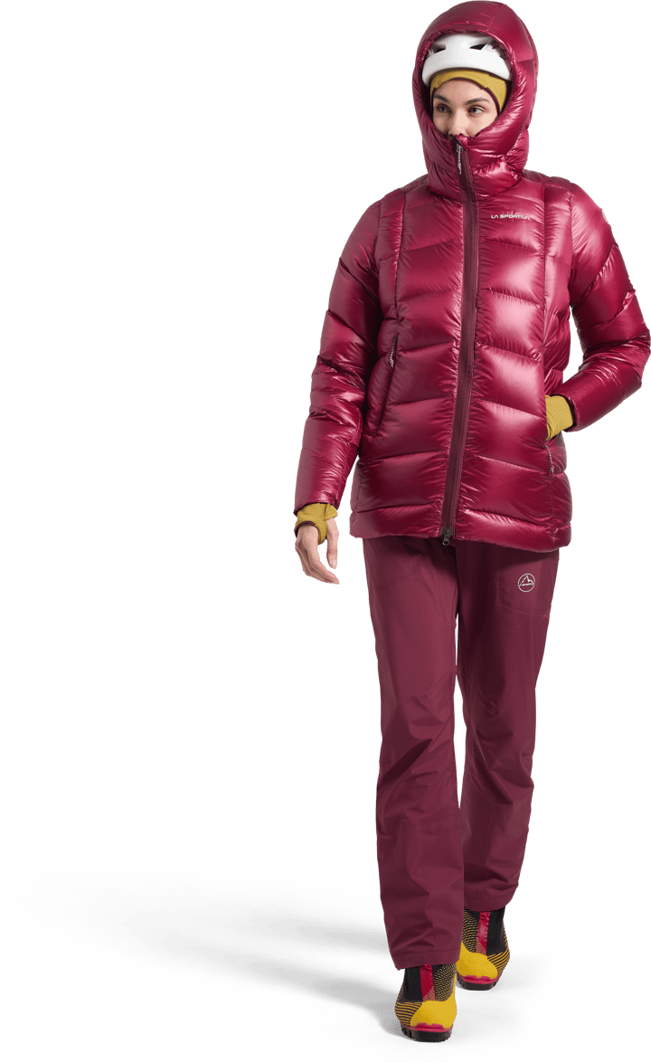 La Sportiva Women's Supercouloir Down Parka Redwood La Sportiva