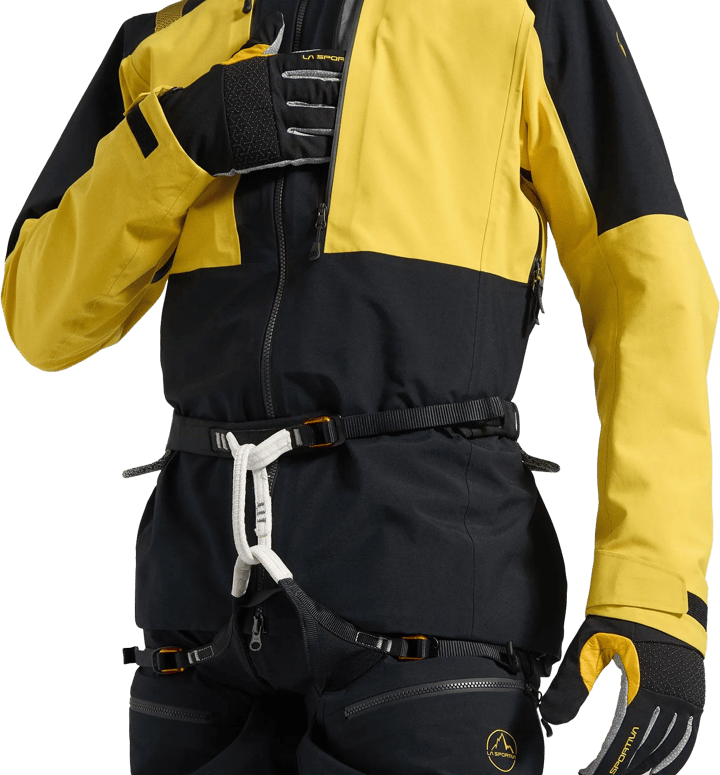 La Sportiva Men's Supercouloir GORE-TEX Pro Jacket Black/Yellow La Sportiva