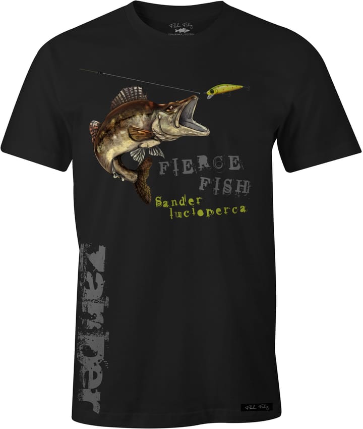 Fladen Fladen Hungry Zander T-Shirt Black Fladen