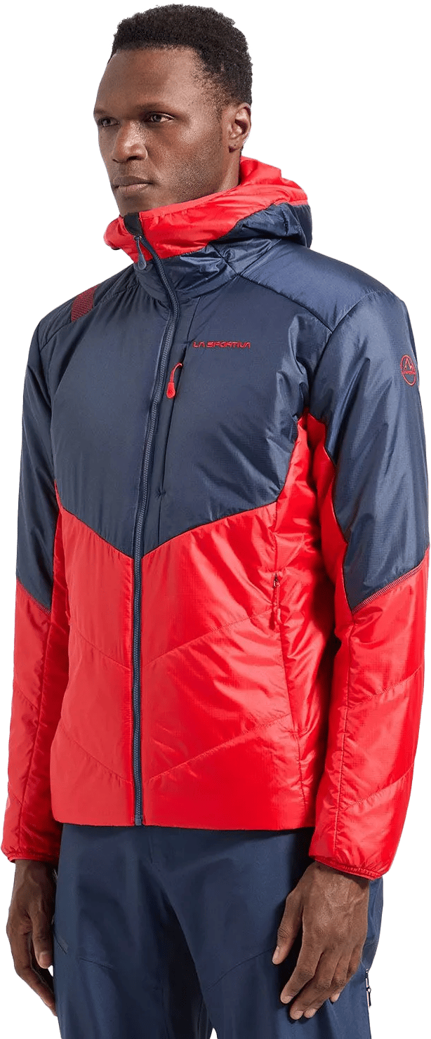La Sportiva Men's Mythic Primaloft Jacket Night Sky/Mountain Red La Sportiva