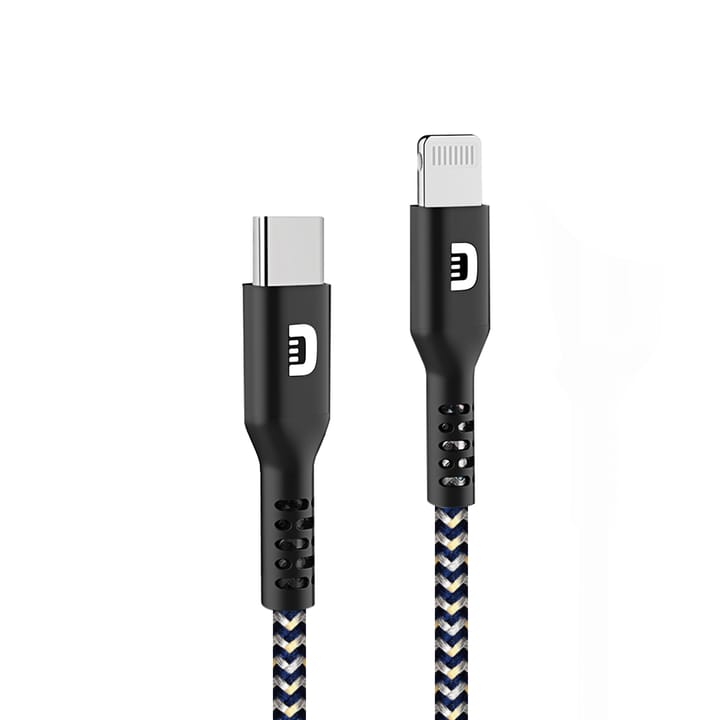 SuperCord USB-C to Lightning Cable 1m Black Zendure