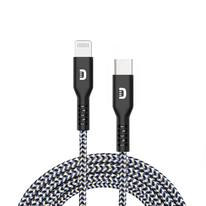 SuperCord USB-C to Lightning Cable 1m Black Zendure