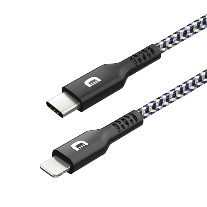 SuperCord USB-C to Lightning Cable 1m Black Zendure