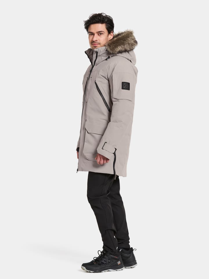 Didriksons Men's Zeus Parka 2 Ash Brown Didriksons