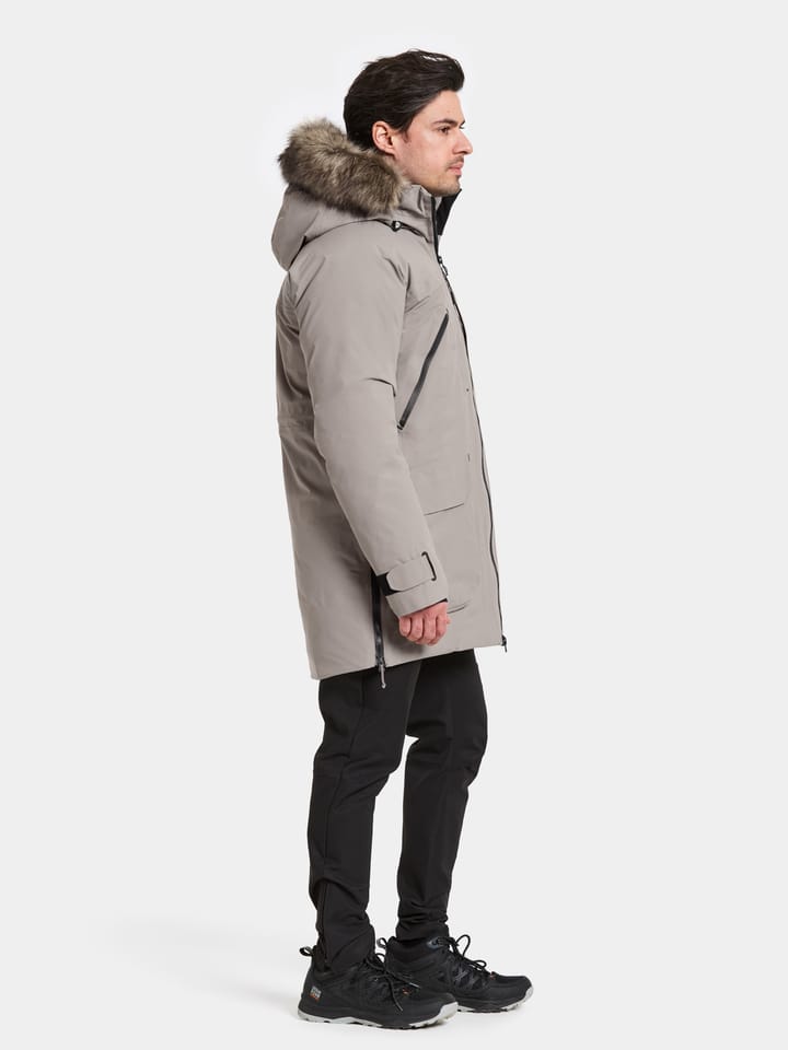 Didriksons Men's Zeus Parka 2 Ash Brown Didriksons
