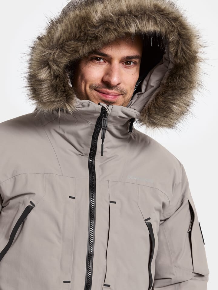 Didriksons Men's Zeus Parka 2 Ash Brown Didriksons Didriksons Men's Zeus Parka 2 Ash Brown Didriksons