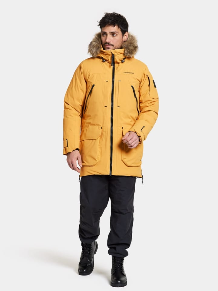 Didriksons Men's Zeus Parka Mustard Didriksons Didriksons Men's Zeus Parka Mustard Didriksons