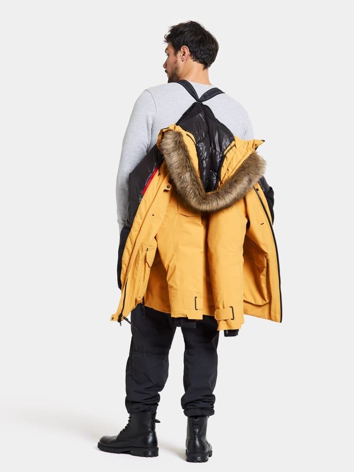 Didriksons Men's Zeus Parka Mustard Didriksons Didriksons Men's Zeus Parka Mustard Didriksons