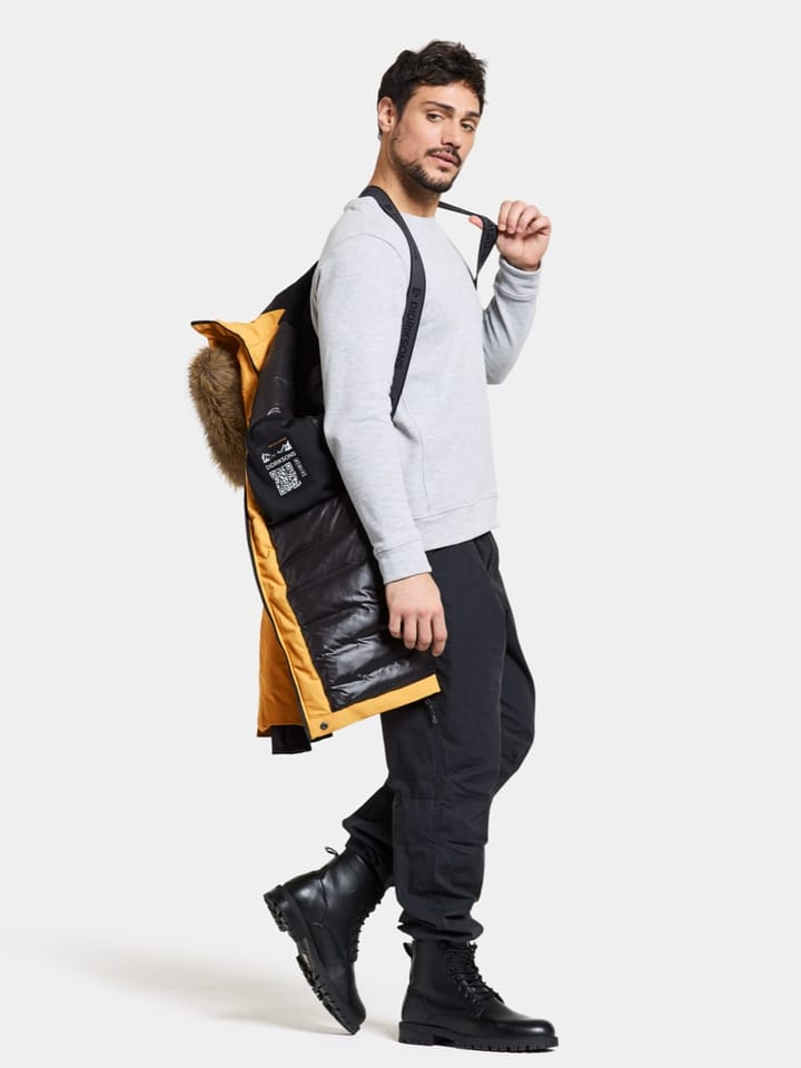Didriksons Men's Zeus Parka Mustard Didriksons Didriksons Men's Zeus Parka Mustard Didriksons